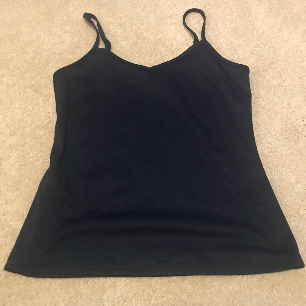 Inc Navy Camisole - Petite M